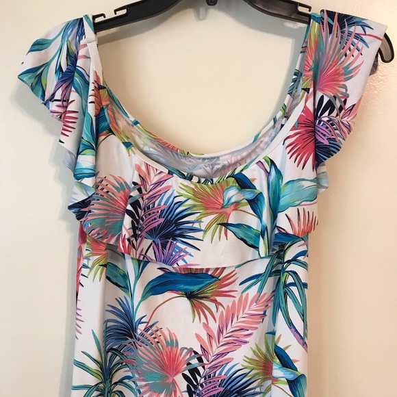 Tommy Bahama Frondsferdi Ruffle Spa Dress - Picture 6 of 11